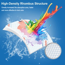 Binbata Color Grasper for Laundry 24 Count, Fragrance Free Dye Catcher Essential for Home Use, Dye Guard Grabber Sheets for Laundry in-Wash Sheets