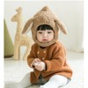 SEIWARAKU Knit Hat, Baby Hat, Rabbit with Ears, For Babies,