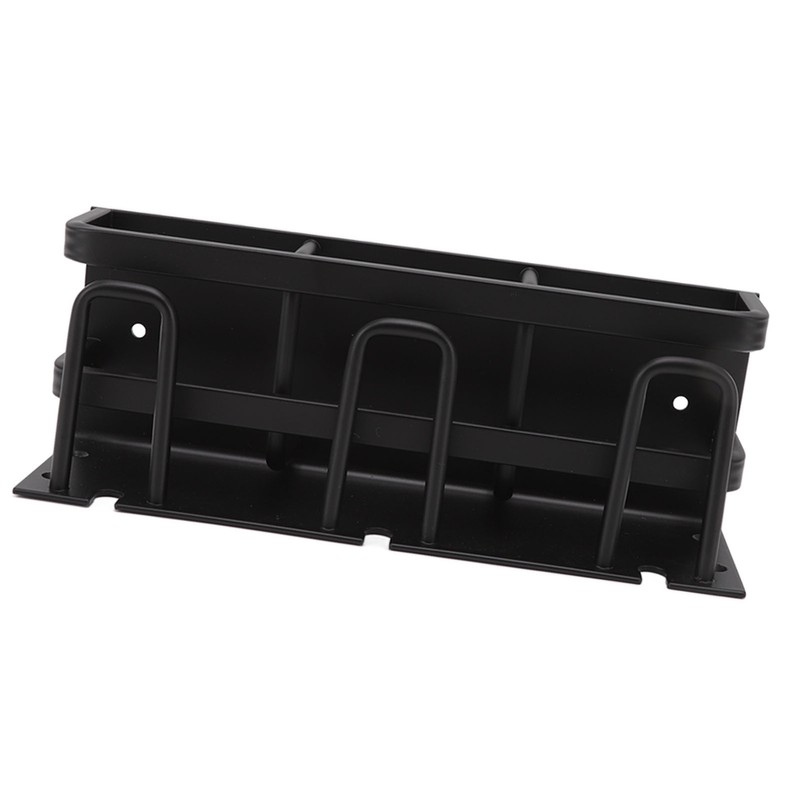 Toothbrush Holder Space Aluminum Rust Prevention Black Toothbrush Storage Rack