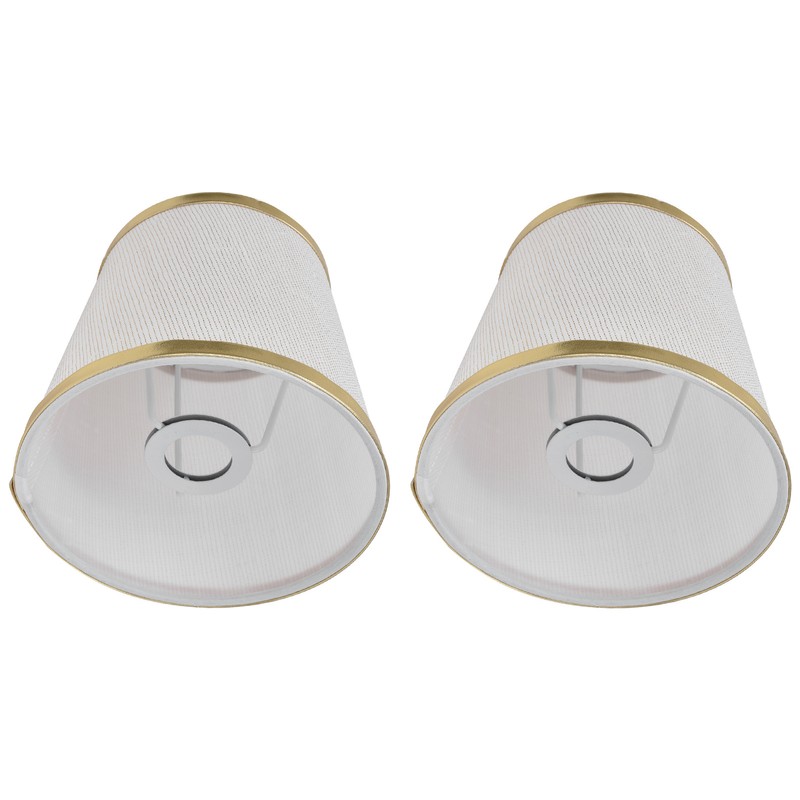 2PCS Fabric Lampshade European Style Lamp Shade for E14 Screw