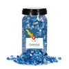High Luster, 1/2" Reflective Tempered Fire Glass in Neptune Blue