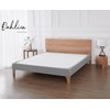 Dahlica Bed Base Cover 140 x 190 cm Beige –