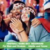 Didder White Football Gameday Headbands for Women Cheer Mom Essentials