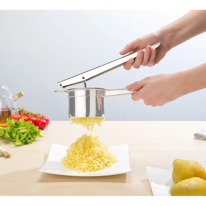 Rosenstein & Söhne Potato Ricer: Stainless Steel Potato & Spaetzle