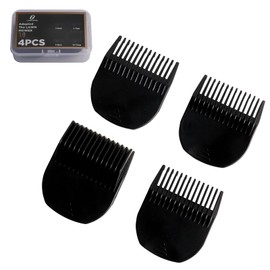 CR8GR8 Professional Guide Comb Fit Cutting Guider for Manscaped 3.0,4 Pack 8 Cutting Lengths from 1/8"-1/2" Inch Fit The Lawn Mower 3.0 Groin Hair Trimmer