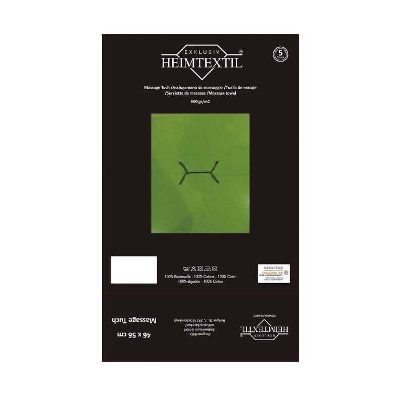EXKLUSIV HEIMTEXTIL Towel with Nose Slot for Massage Table Pack