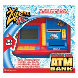 Zillionz Jr. Deluxe ATM Savings Bank, Standard Packaging
