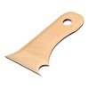 HARFINGTON Pottery Ribs Trimming Tools Pottery Profile Rib Wooden Foot