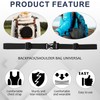 JIEYAO Adjustable Chest Strap Backpack, Pack of 2 Chest Strap