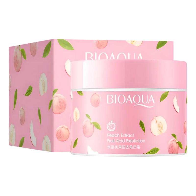 Gel Exfoliante Bioaqua Durazno Acido Hialuronico Hidratante Todo Tipo De