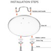 12 InchTempered Glass Lid, Cooking Pot Lid with Stainless Steel