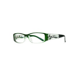 EYEBOGO Kaylee Stylish Reading Glasses for Women - Women's Reading Glasses with Timeless Design - (Green, 0.50)