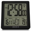 Acctim Varsity Digital Alarm Clock Radio Controlled Crescendo Alarm Date