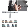 T-Handle Ratchet Screwdriver Set 24-in-1Bit Multipurpose Repair Tool Manual Hardware