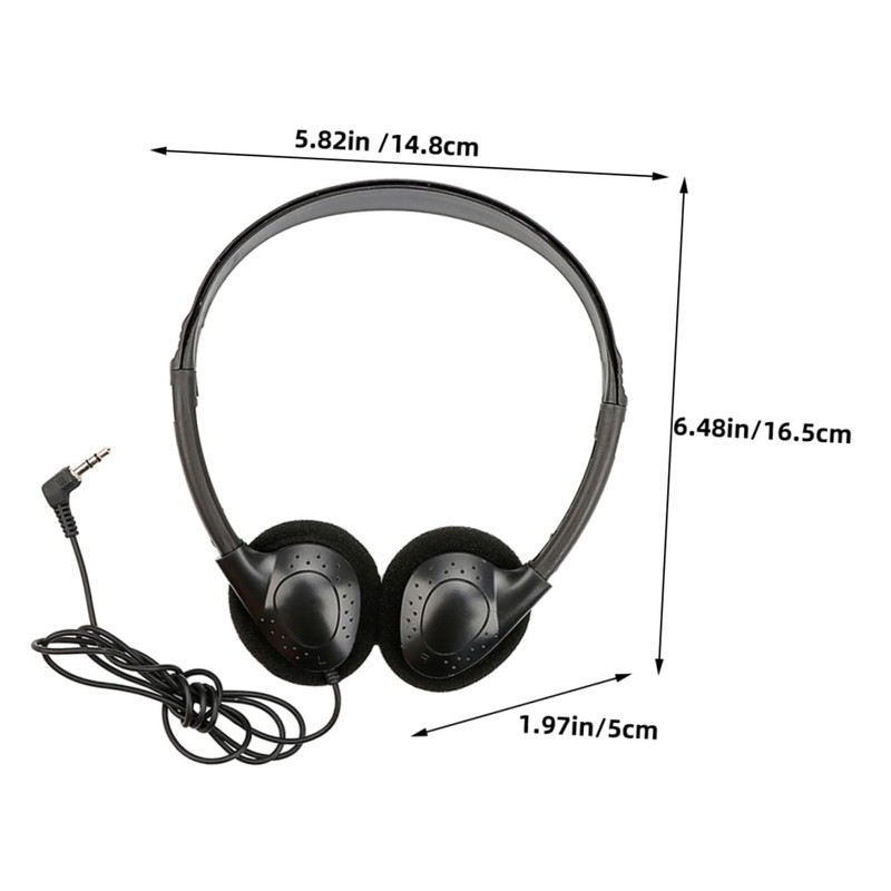 TEHAUX Headphone Earphone with Jack Noise Reduction Gaming Headset Ergonomic