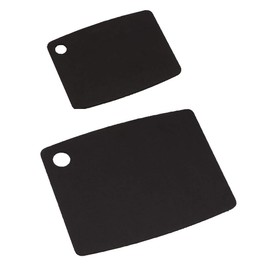 Epicurean Wooden Cutting Board Gift Set, Black, S/M 2 Pieces, Dishwasher Safe