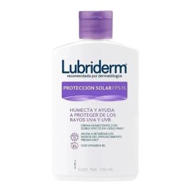 Lubriderm Crema Corporal con Protección Solar UV 15 FPS 120ml                                                                                         