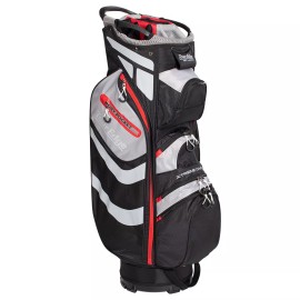 Tour Edge Exotics Xtreme 5.0 Cart Bag 2022 - 14 Way Golf Bag, Pick Color - Black/Red