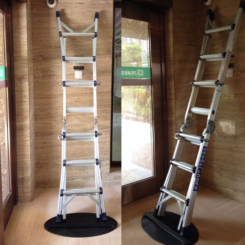 Extension Ladder Mat,Soft Rubber Non-Slip Anti-Skid Mat,Floor Protect Protection Safety