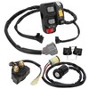 M MATI Handlebar Key Starter Relay Switch Kit for Honda