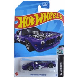 Mattel Hot Wheels 1970 Pontiac Firebird, HW Modified 2/5 [Purple] 18/250