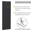 Tibres - 6" Finger Flush Pulls for Closet Pocket -
