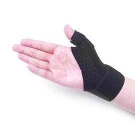 Férula para el pulgar. Férula estabilizadora reversible para pulgar y muñeca BlackBerry, dedo gatillo, alivio del dolor, artritis, tendinitis, esguinces y túnel carpiano, ligero y aliento