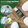 GQQCWVW KIEMT Shoe Cleaner Kit for Sneakers,Fabric, White, Leather, Canvas,