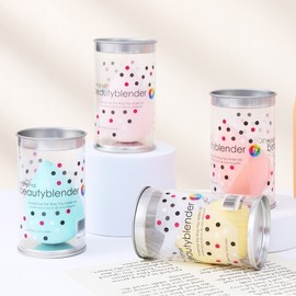 New Hit Makeup Egg Container Beauty Product Tool Powder Puff 5ea