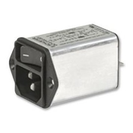 Schurter DC12.5102.001 Power Entry Module, Plug, 10A