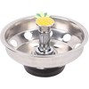 Kitchen Sink Strainer for Standard Drains - Drain Stopper with