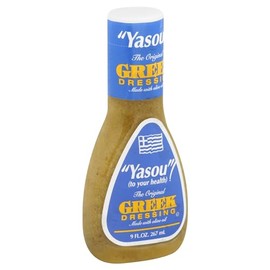Kens Yasou Greek Dressing, 9 Ounces (Pack Of 9)