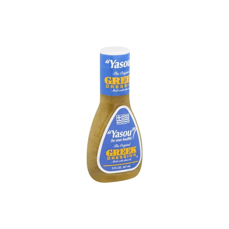 Kens Yasou Greek Dressing, 9 Ounces (Pack Of 9)