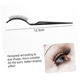 WOONEKY 3sets Professional Eyelash Styling Tool Grafting Lash Assistant for Display Stick Eyelash Auxiliary Tool 3pcs*3