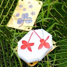 Tqgok Mini Flower Pressing Kit Micro Flower Press Metal Flowers Press Kit for Arts and Crafts Lovers Plant Lover Gifts