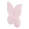 Pink Jadestone Scraping Board Butterfly Shape Massaging Gua Sha Board