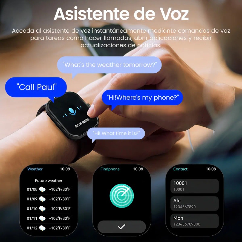 Haylou Smartwatch S6 Reloj Inteligente De 2.01 Hd Pantalla Bluetooth