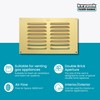 Map Metal Air Vent Cover, Suitable for Venting Gas Appliances
