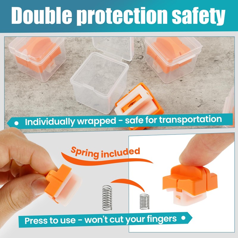 12 Pcs Paper Cutter Replacement Blades Efficient Paper Trimmer Blades