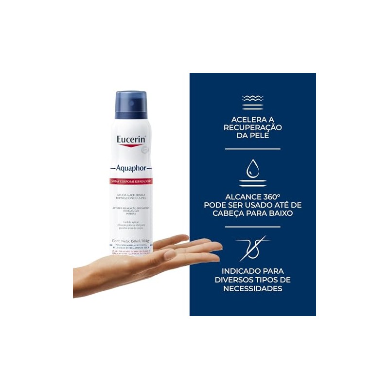 Eucerin Pomada Reparadora Aquaphor Piel Extra Seca 55Ml