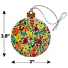 GRAPHICS & MORE Flower Garden Wood Christmas Tree Holiday Ornament