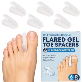 Dr. Frederick's Original Flared Gel Toe Spacers (Regular)