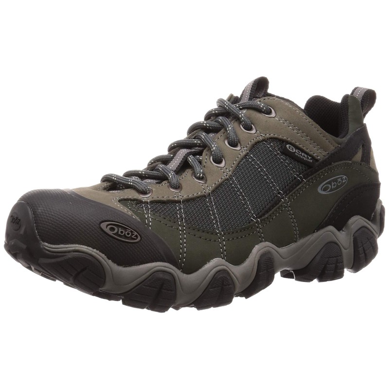 Oboz Firebrand II Low B-Dry Hiking Shoe - Men's Gray,