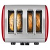 KitchenAid 4 Slice Manual Lift Toaster KMT4115ER, Empire Red