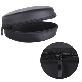 DOITOOL Mini Eva Headphones Pouch Earphone Storage Case for Travel Compact Design for Earbuds USB Cables Accessories Black