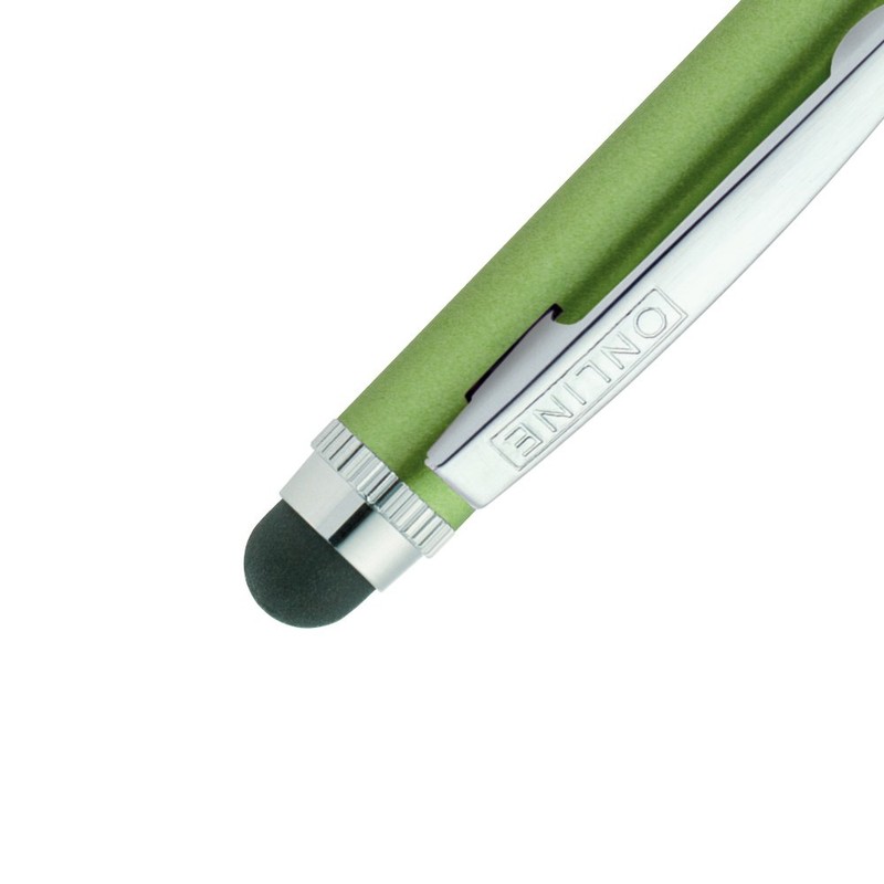Online 31133/3D 3-Action Pen, 2-Colour Ballpoint Pen and Stylus Tip,