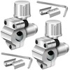 Boltigen 2pcs BPV31D Bullet Piercing Valve Kit-BPV-31 Refrigerator Tap Valve