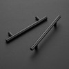 Ravinte 5 Pack | 7.38'' Cabinet Pulls Matte Black Stainless