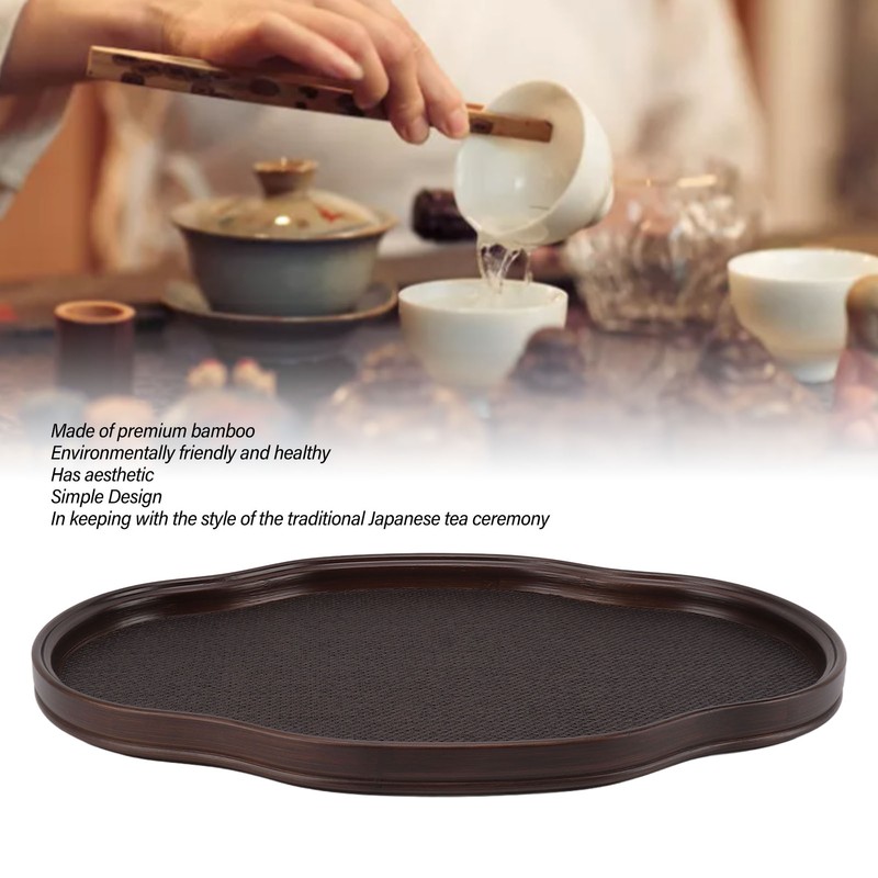 Tea Tray Retro Prevent Slip Minimalist Retro Japanese Style Food