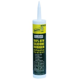 L.H. Dottie RTV10 RTV Silicone Sealant Clear 10 oz Cartridge